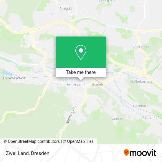 Карта Zwei Land
