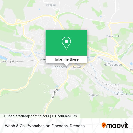 Карта Wash & Go - Waschsalon Eisenach
