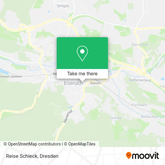 Карта Reise Schieck