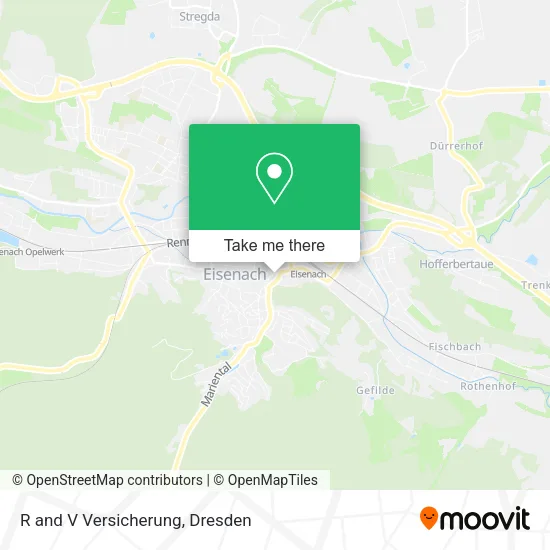 Карта R and V Versicherung