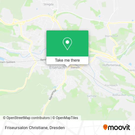Карта Friseursalon Christiane
