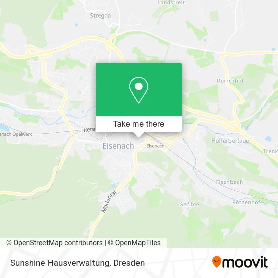 Карта Sunshine Hausverwaltung