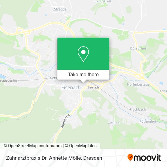 Карта Zahnarztpraxis Dr. Annette Mölle