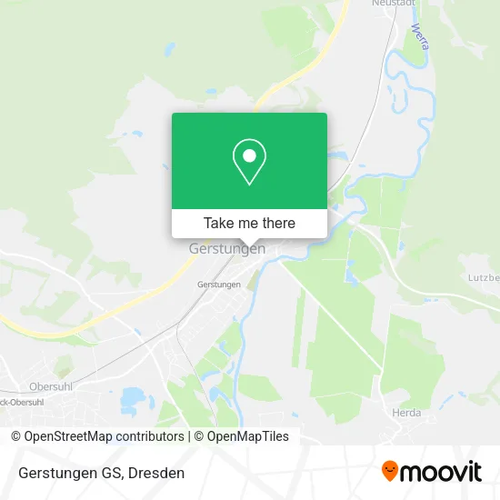 Карта Gerstungen GS