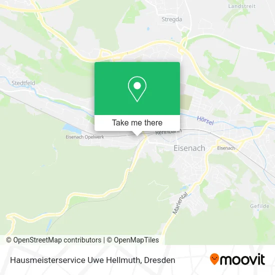 Карта Hausmeisterservice Uwe Hellmuth