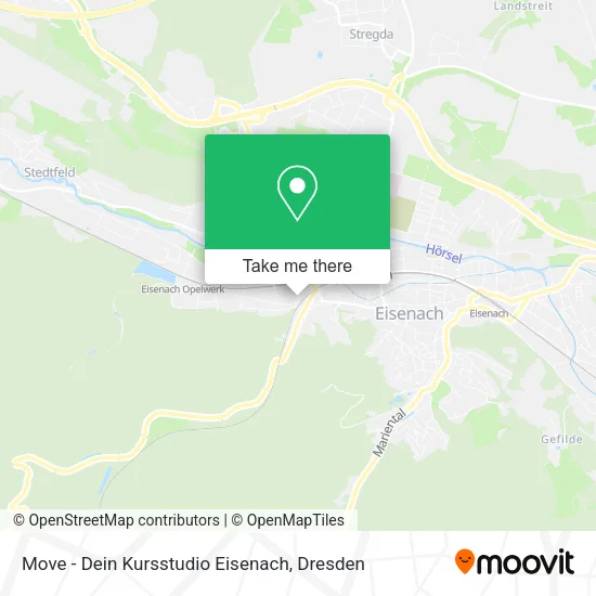 Карта Move - Dein Kursstudio Eisenach