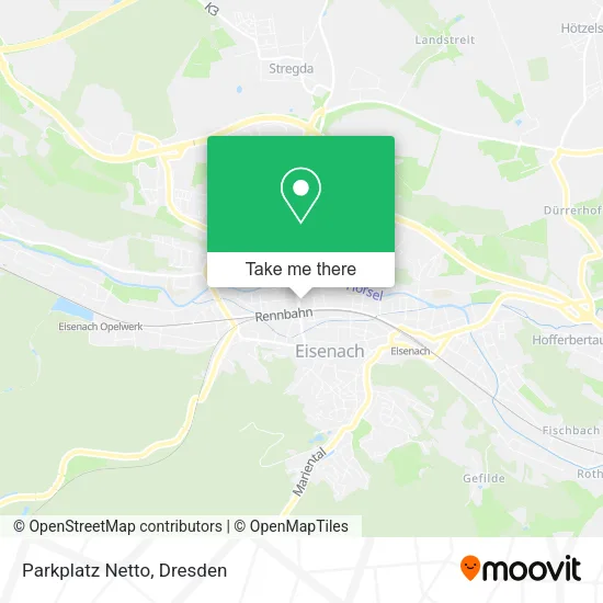 Карта Parkplatz Netto