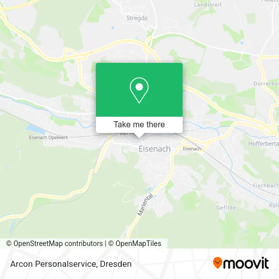 Карта Arcon Personalservice