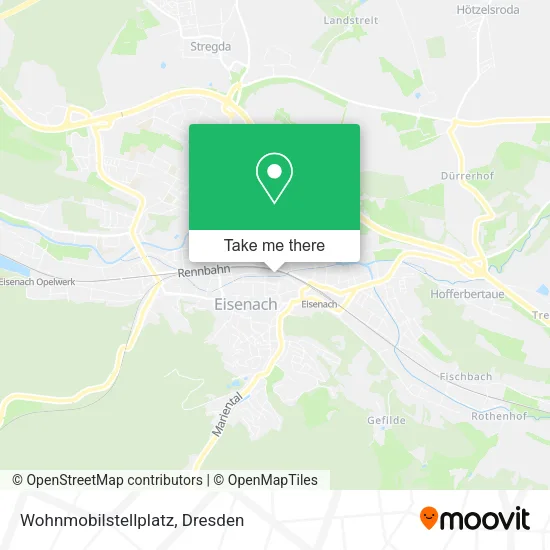 Карта Wohnmobilstellplatz