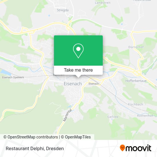 Карта Restaurant Delphi