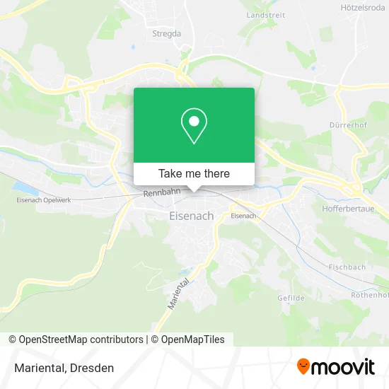 Карта Mariental