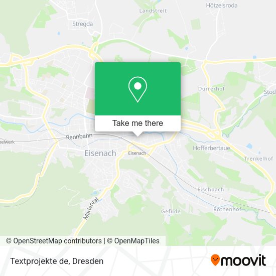 Карта Textprojekte de