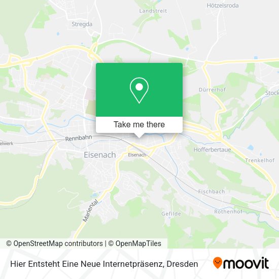 Карта Hier Entsteht Eine Neue Internetpräsenz