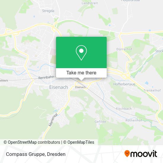 Карта Compass Gruppe