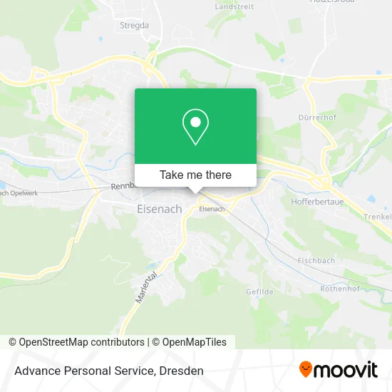 Карта Advance Personal Service