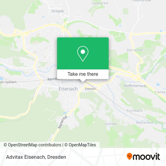 Карта Advitax Eisenach