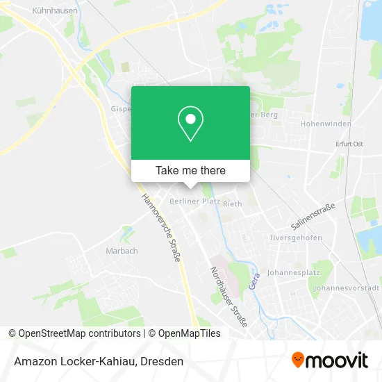 Карта Amazon Locker-Kahiau