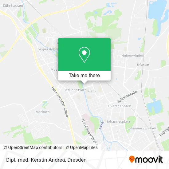 Карта Dipl.-med. Kerstin Andreä