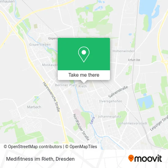 Карта Medifitness im Rieth