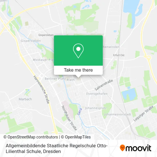Карта Allgemeinbildende Staatliche Regelschule Otto-Lilienthal Schule