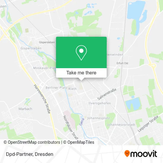 Карта Dpd-Partner