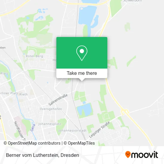 Карта Berner vom Lutherstein