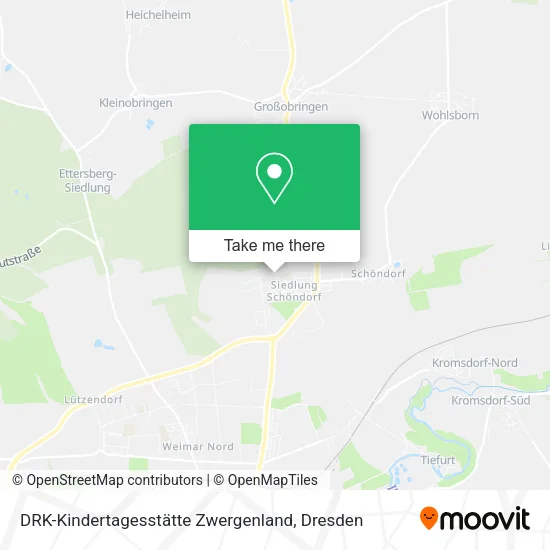 Карта DRK-Kindertagesstätte Zwergenland