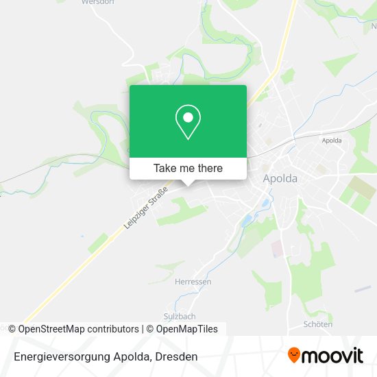 Карта Energieversorgung Apolda