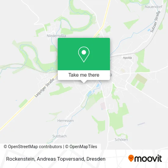 Карта Rockenstein, Andreas Topversand