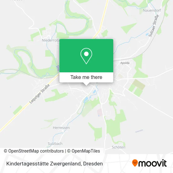 Карта Kindertagesstätte Zwergenland