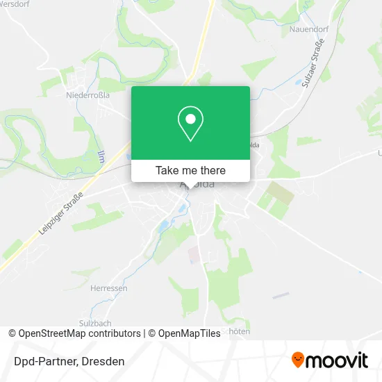 Dpd-Partner map