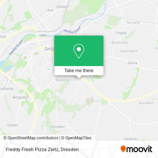 Карта Freddy Fresh Pizza Zeitz