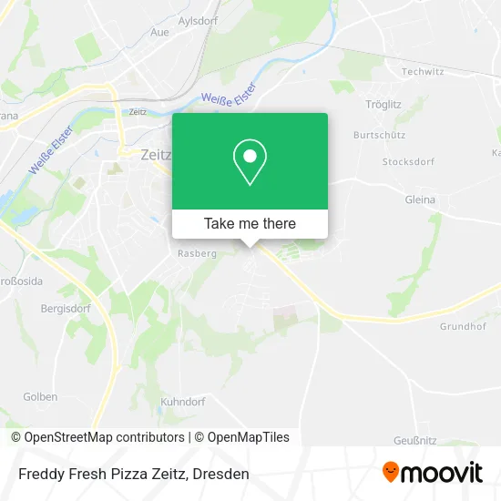 Карта Freddy Fresh Pizza Zeitz
