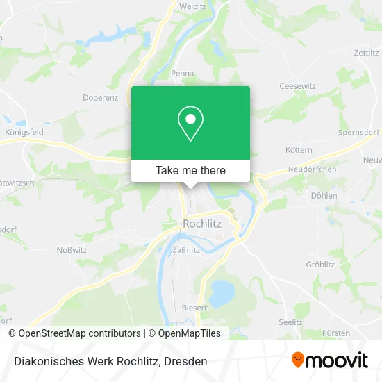 Карта Diakonisches Werk Rochlitz