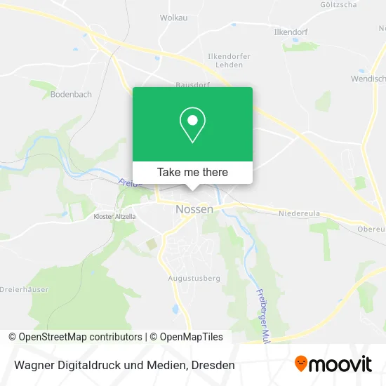 Карта Wagner Digitaldruck und Medien
