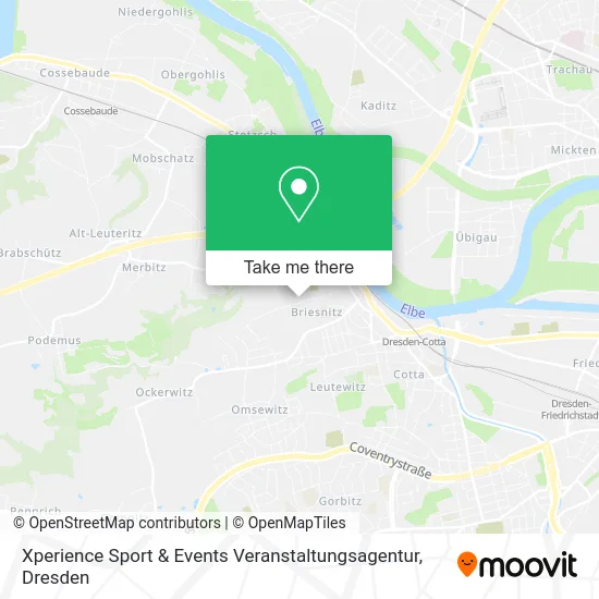 Карта Xperience Sport & Events Veranstaltungsagentur