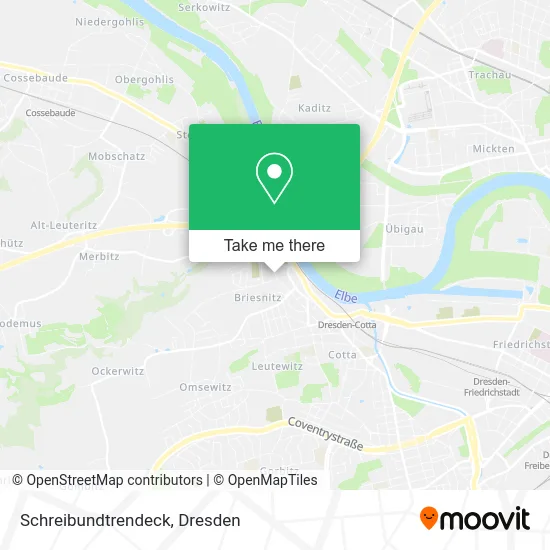 Карта Schreibundtrendeck