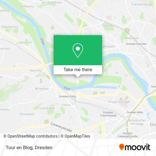 Tour en Blog map