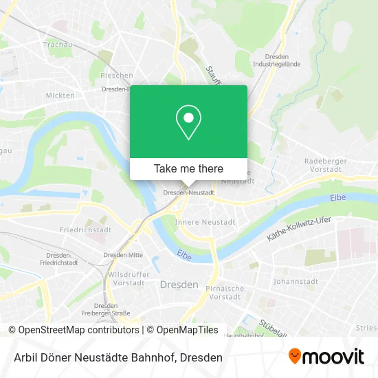 Карта Arbil Döner Neustädte Bahnhof