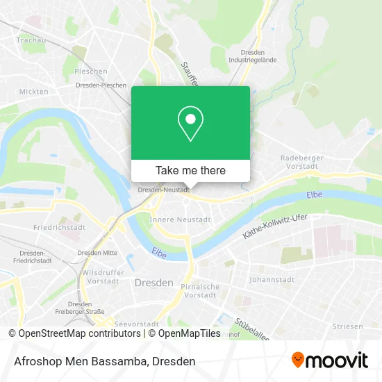 Карта Afroshop Men Bassamba