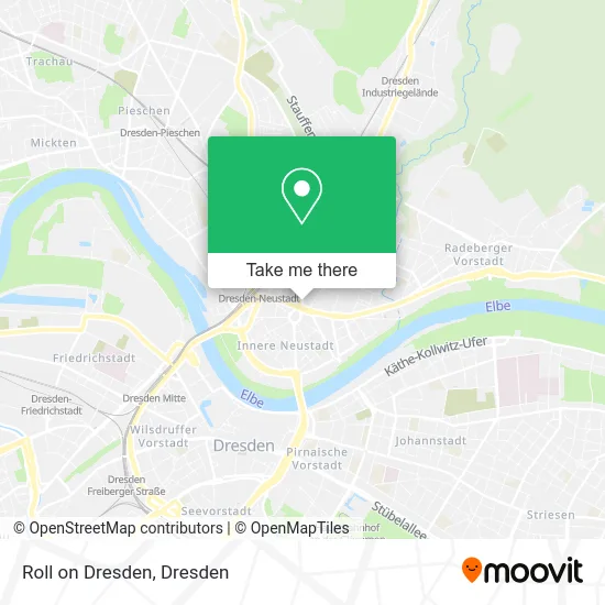 Карта Roll on Dresden
