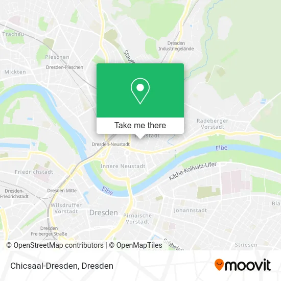 Карта Chicsaal-Dresden