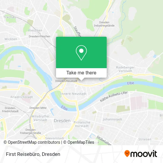 Карта First Reisebüro