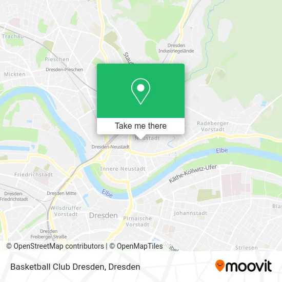 Карта Basketball Club Dresden