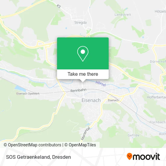 Карта SOS Getraenkeland