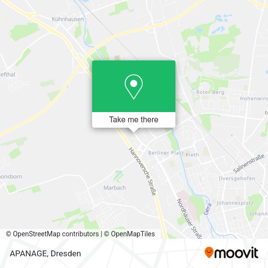 Карта APANAGE