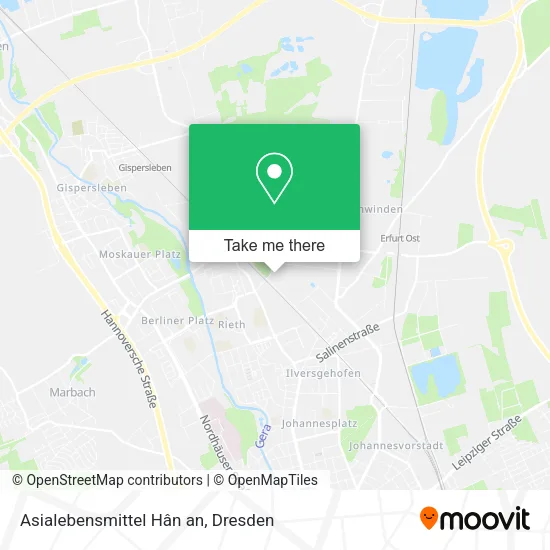 Карта Asialebensmittel Hân an