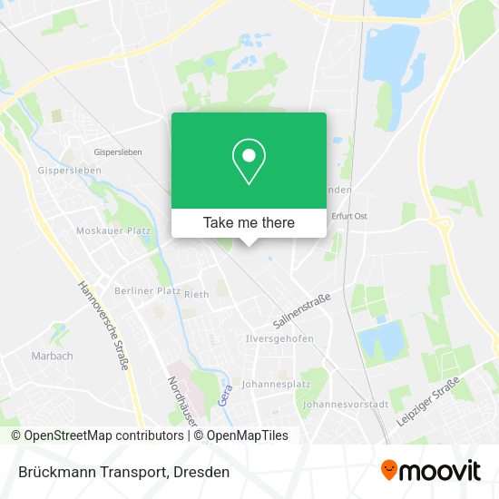 Карта Brückmann Transport
