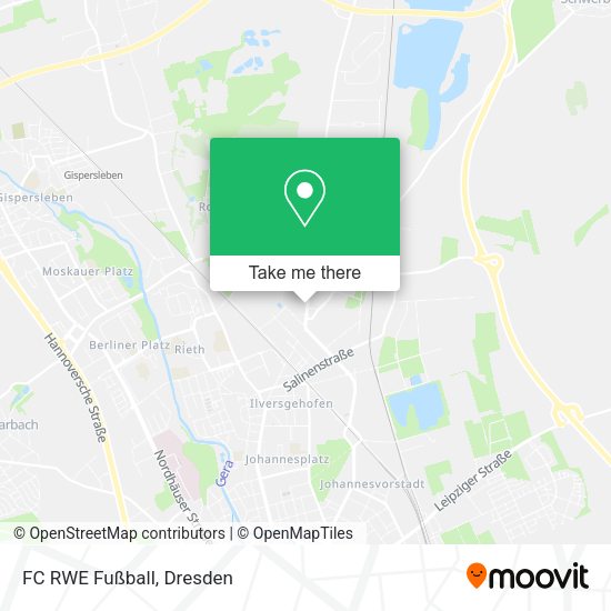 Карта FC RWE Fußball
