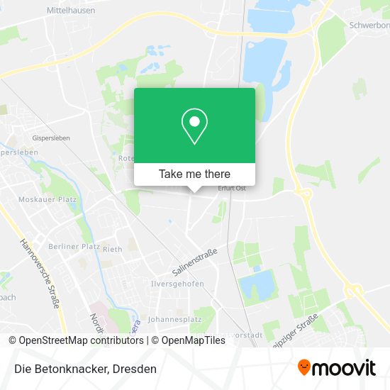 Карта Die Betonknacker